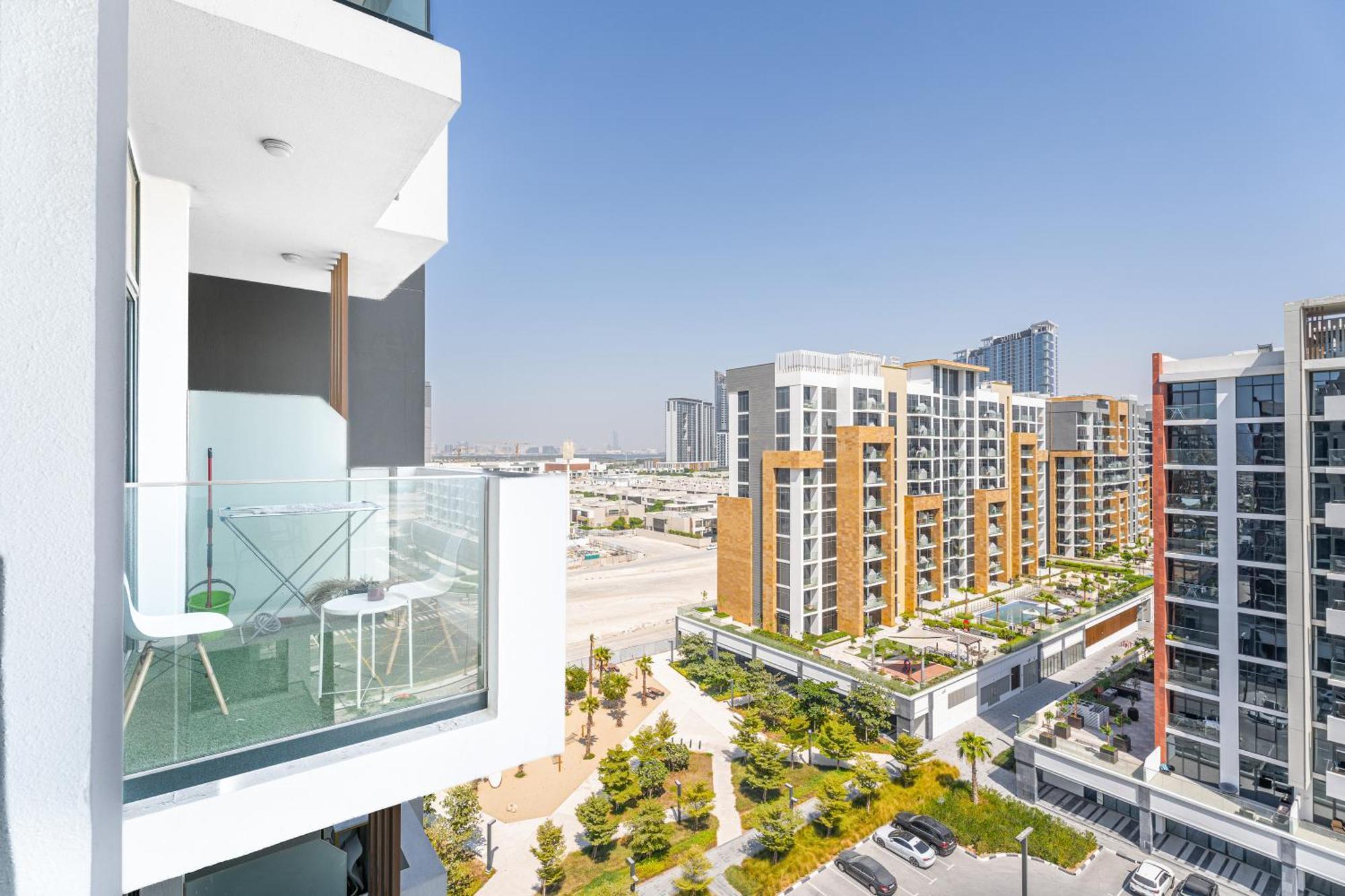 Escape24 Stylish Studio Azizi Riviera 8 Meydan One Dubaï Extérieur photo
