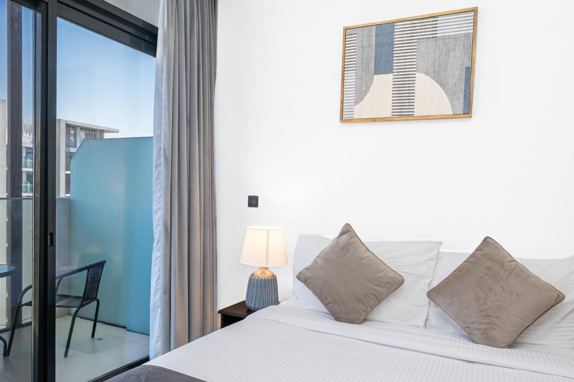 Escape24 Stylish Studio Azizi Riviera 8 Meydan One Dubaï Extérieur photo