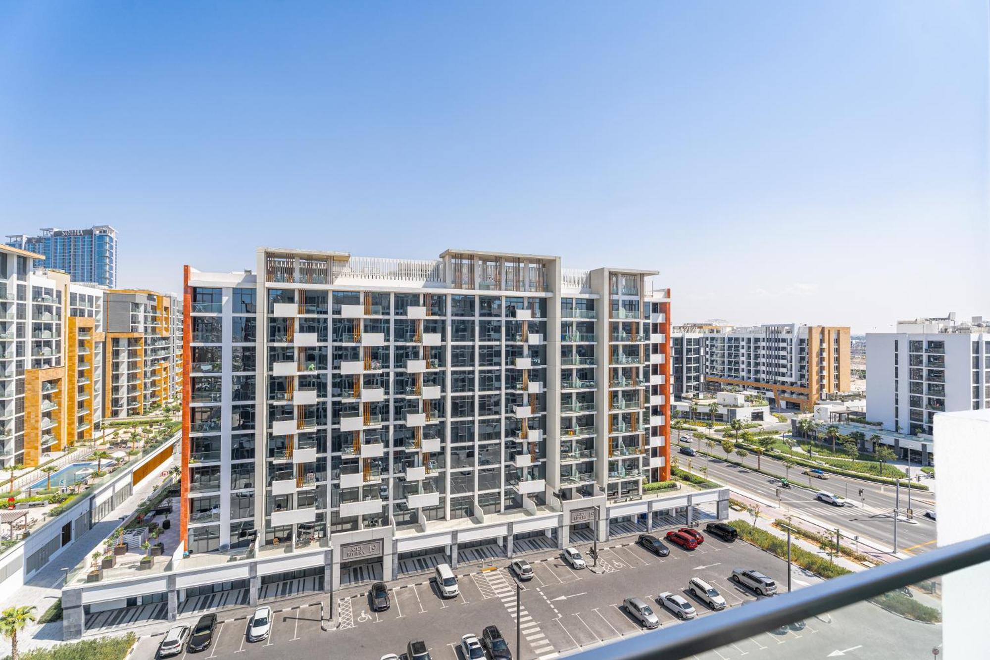 Escape24 Stylish Studio Azizi Riviera 8 Meydan One Dubaï Extérieur photo