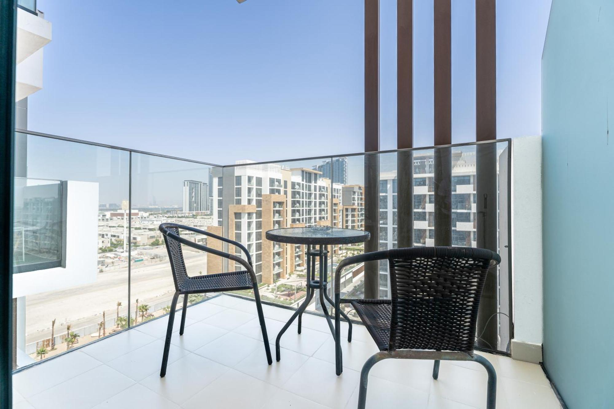 Escape24 Stylish Studio Azizi Riviera 8 Meydan One Dubaï Extérieur photo